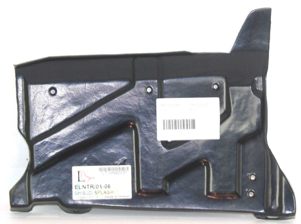 ELANTRA 01-06/TIBURON 03-08 ENGINE SPLASH SHIELD, Under Cover, LH