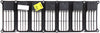 PATRIOT 07-10 GRILLE INSERT, Gray, Plastic - CAPA