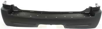 GRAND CHEROKEE 05-10 REAR BUMPER COVER, Primed, w/o Chrome Insert, w/ Tow Hook Holes, Exc. SRT-8 Model - CAPA