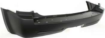 GRAND CHEROKEE 05-10 REAR BUMPER COVER, Primed, w/o Chrome Insert, w/ Tow Hook Holes, Exc. SRT-8 Model - CAPA