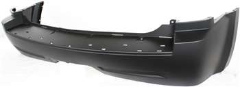 GRAND CHEROKEE 05-10 REAR BUMPER COVER, Primed, w/o Chrome Insert, w/ Tow Hook Holes, Exc. SRT-8 Model - CAPA