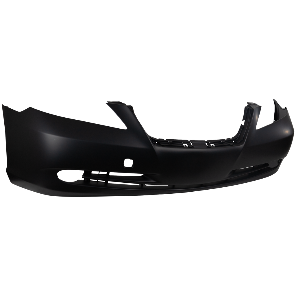 ES350 07-09 FRONT BUMPER COVER, Primed, w/o Parking Aid Snsr Holes - CAPA