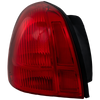 TOWN CAR 03-11 TAIL LAMP LH, Lens and Housing - CAPA