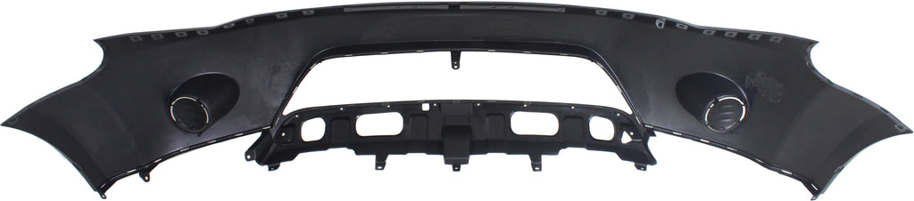 OUTLANDER 07-09 FRONT BUMPER COVER, Primed, w/ Fog Light Holes