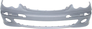 C-CLASS 05-07 FRONT BUMPER COVER, Primed, w/o Headlight Washer Holes, Sedan/Wagon