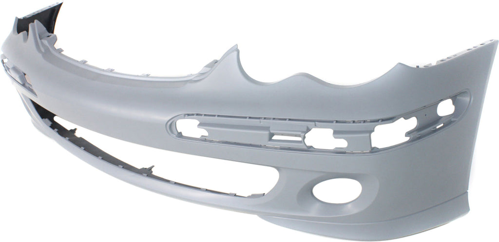 C-CLASS 05-07 FRONT BUMPER COVER, Primed, w/o Headlight Washer Holes, Sedan/Wagon