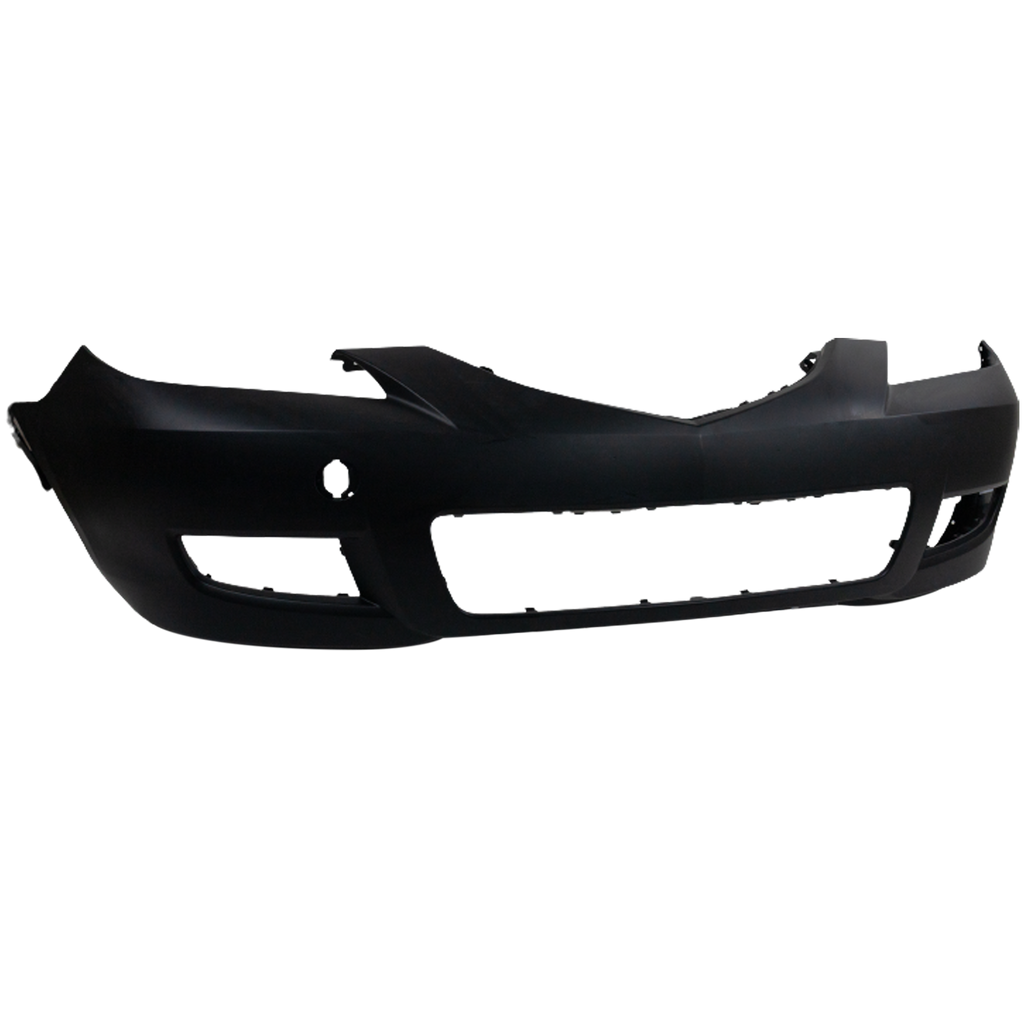 MAZDA 3 07-09 FRONT BUMPER COVER, Primed, Standard Type, Sedan - CAPA