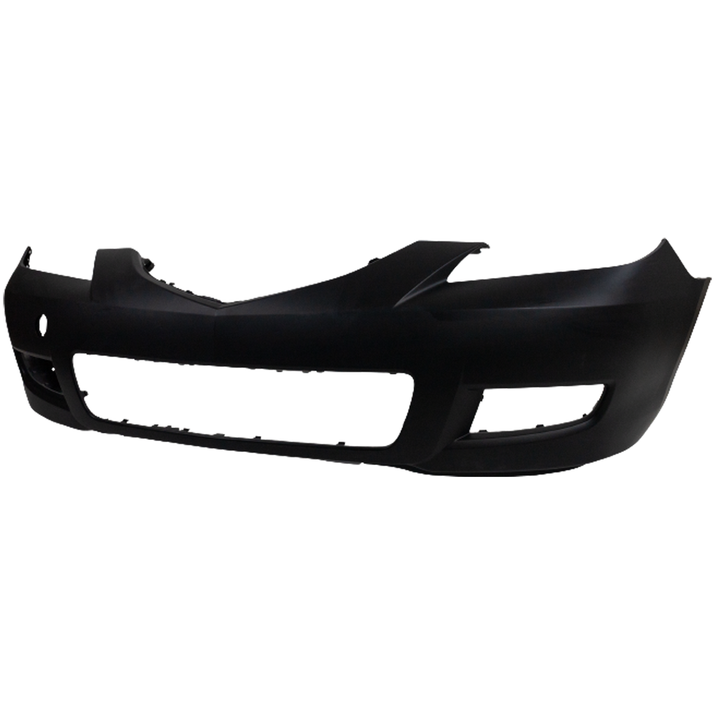 MAZDA 3 07-09 FRONT BUMPER COVER, Primed, Standard Type, Sedan - CAPA