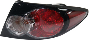 MAZDA 6 06-08 TAIL LAMP RH, Outer, Assembly, Sport Type, w/o Turbo, Factory Installed, Hatchback/Sedan