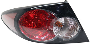 MAZDA 6 06-08 TAIL LAMP LH, Outer, Assembly, Sport Type, w/o Turbo, Factory Installed, Hatchback/Sedan