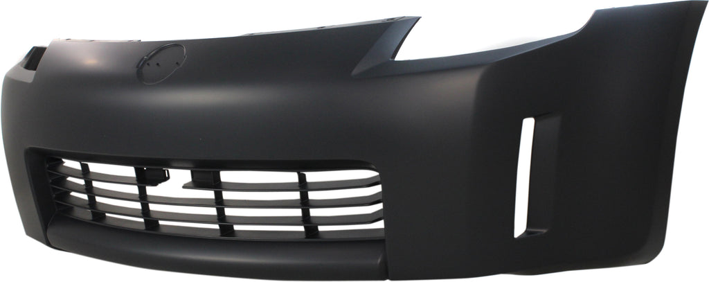 Front Bumper Cover Primed For 2003-2005 Nissan 350Z Replacement RBN010301P