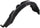 ALTIMA 06-06 FRONT FENDER LINER LH, SE-R Model