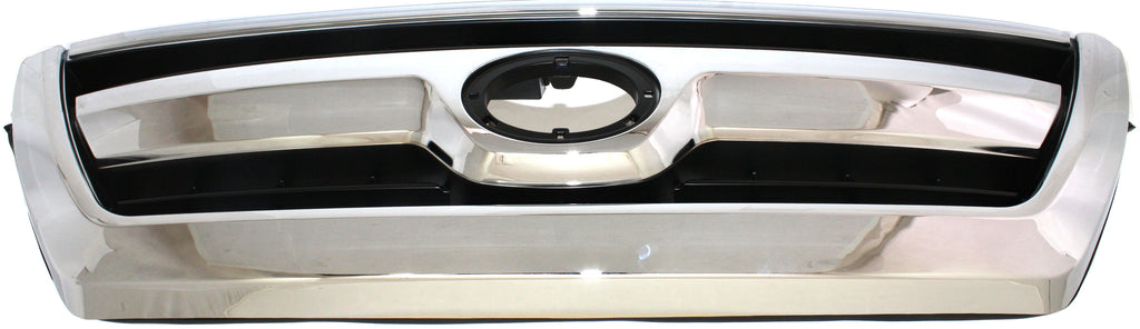 4RUNNER 06-09 GRILLE, Plastic, Chrome Shell/Primed Insert, SR5 Model