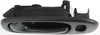 COROLLA/PRIZM 98-02 FRONT INTERIOR DOOR HANDLE LH, Black, Power Lock, w/ Lock Hole (=REAR)