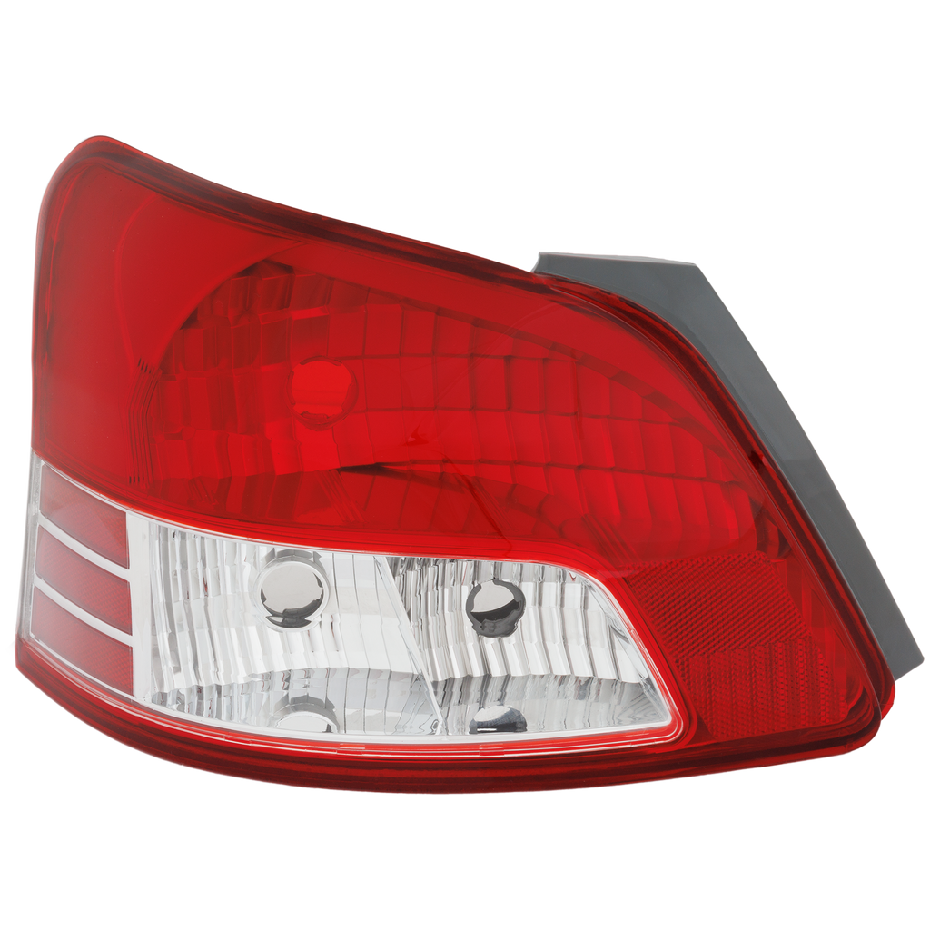 YARIS 07-12 TAIL LAMP RH, Lens and Housing, Base Model, w/o Sport Package, Sedan - CAPA