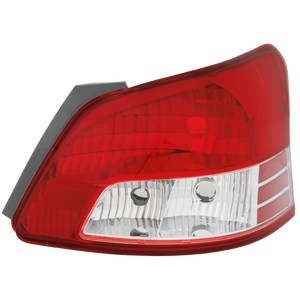 YARIS 07-12 TAIL LAMP LH, Lens and Housing, Base Model, w/o Sport Package, Sedan