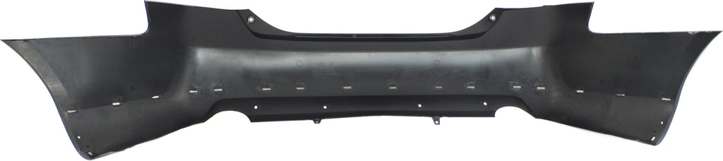 CAMRY 07-11 REAR BUMPER COVER, Primed, w/ Dual Exhaust Holes and Spoiler Holes, SE Model, USA Built Vehicle