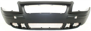 S40 04-07/V50 05-07 FRONT BUMPER COVER, Primed, w/o Headlight Washer Holes