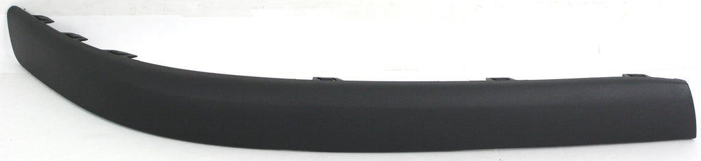 S60 01-04 FRONT BUMPER MOLDING RH, Plastic, Black, Outer, (Exc. R Models)