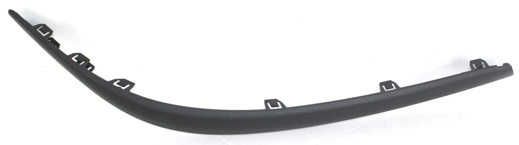 S60 01-04 FRONT BUMPER MOLDING RH, Plastic, Black, Outer, (Exc. R Models)