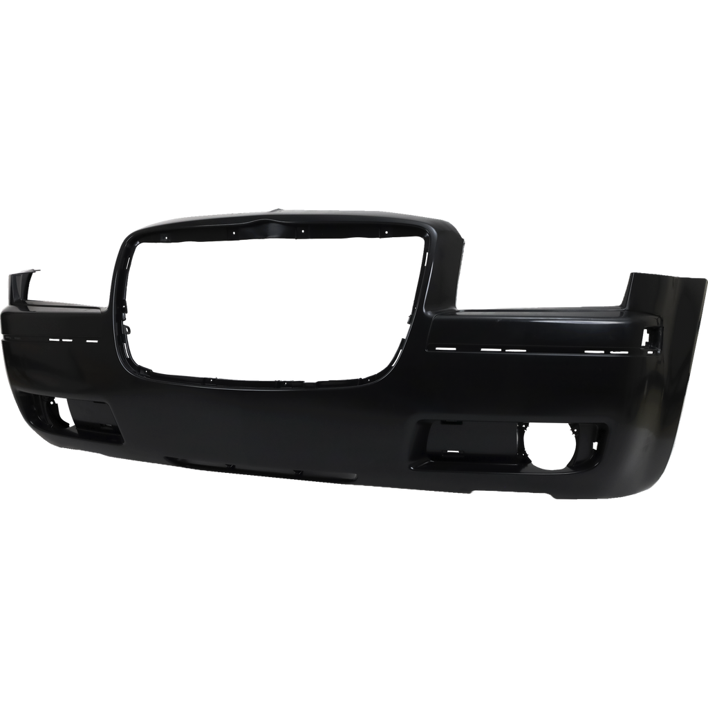 CHRYSLER 300 05-10 FRONT BUMPER COVER, Primed, w/ Fog Light Holes, 3.5L Eng