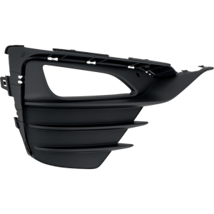 CRUZE 17-19 FRONT BUMPER GRILLE LH, Black, w/ RS Package, Hatchback/Sedan