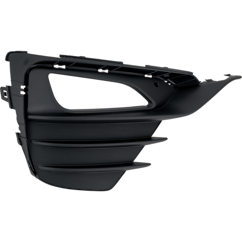CRUZE 17-19 FRONT BUMPER GRILLE LH, Black, w/ RS Package, Hatchback/Sedan