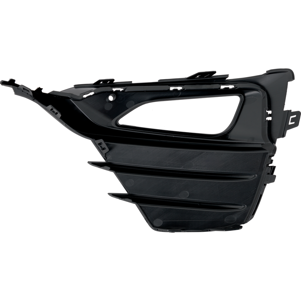 CRUZE 17-19 FRONT BUMPER GRILLE LH, Black, w/ RS Package, Hatchback/Sedan