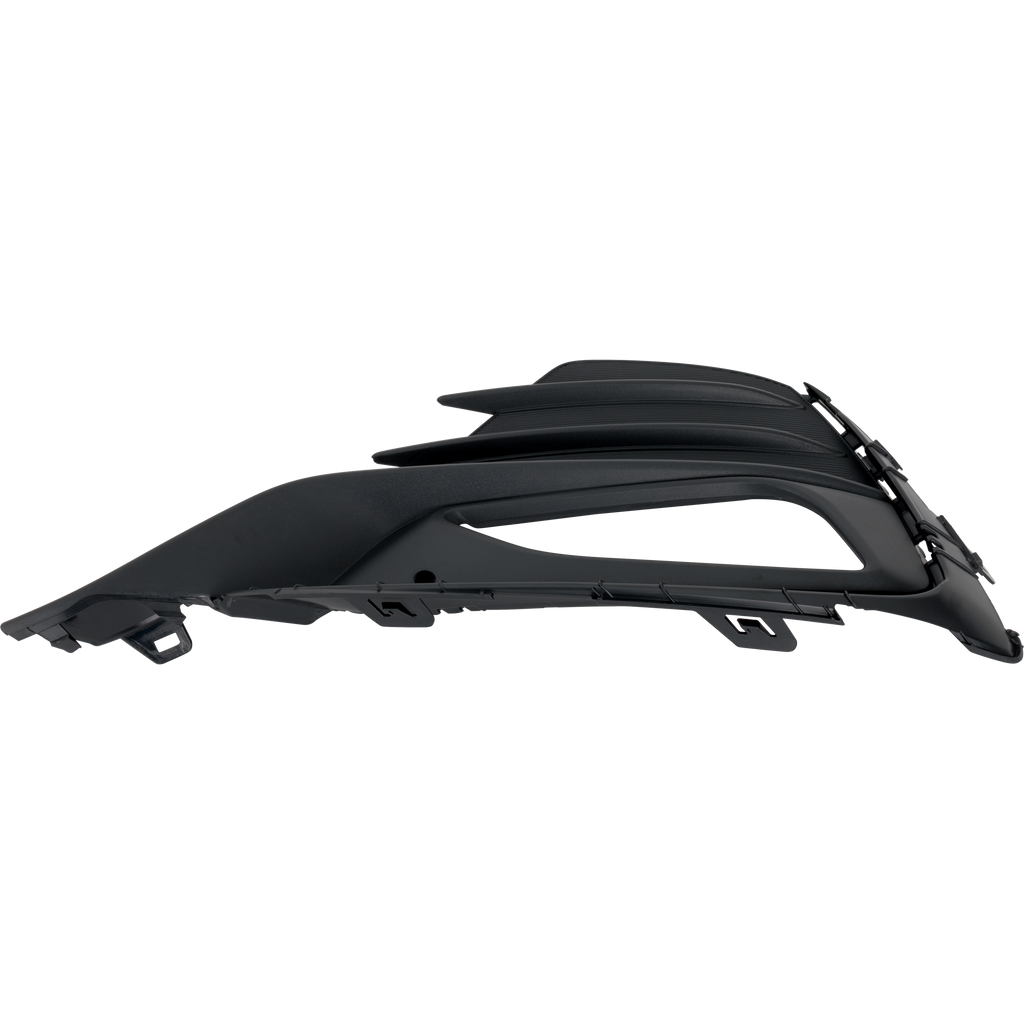 CRUZE 17-19 FRONT BUMPER GRILLE LH, Black, w/ RS Package, Hatchback/Sedan