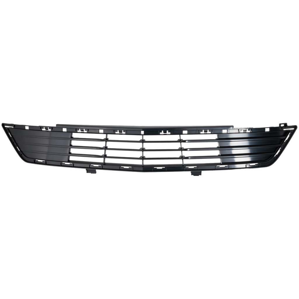 XT5 17-19 FRONT BUMPER GRILLE, Primed, w/ Park Assist Sensor Holes and Adaptive Cruise Control