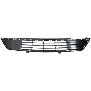 XT5 17-19 FRONT BUMPER GRILLE, Primed, w/ Park Assist Sensor Holes and Adaptive Cruise Control