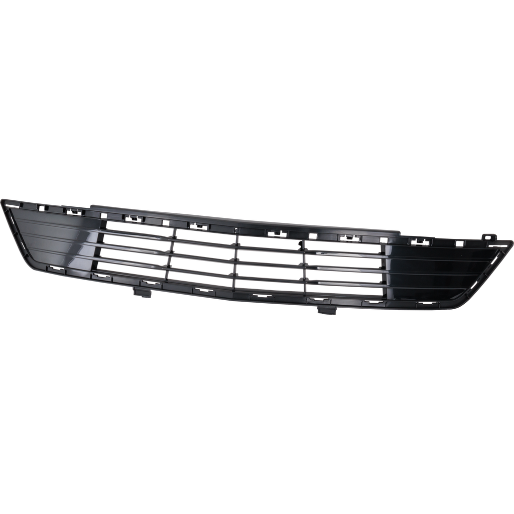 XT5 17-19 FRONT BUMPER GRILLE, Textured Black, w/o Park Assist Sensor Holes and Adaptive Cruise Control