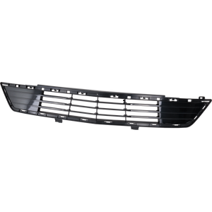 XT5 17-19 FRONT BUMPER GRILLE, Textured Black, w/o Park Assist Sensor Holes and Adaptive Cruise Control