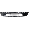 XT5 17-19 FRONT BUMPER GRILLE, Textured Black, w/o Park Assist Sensor Holes and Adaptive Cruise Control