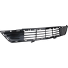 XT5 17-19 FRONT BUMPER GRILLE, Textured Black, w/o Park Assist Sensor Holes and Adaptive Cruise Control