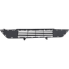 XT5 17-19 FRONT BUMPER GRILLE, Textured Black, w/o Park Assist Sensor Holes and Adaptive Cruise Control