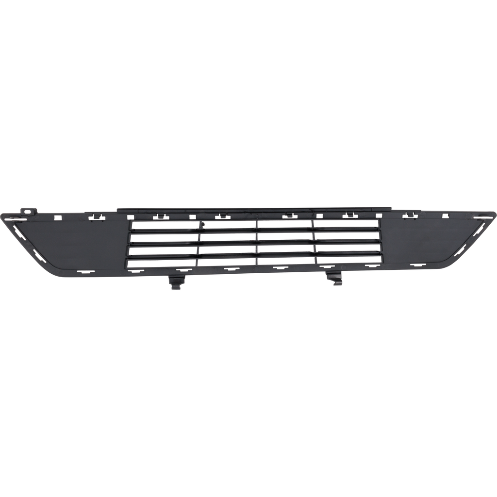 XT5 17-19 FRONT BUMPER GRILLE, Textured Black, w/o Park Assist Sensor Holes and Adaptive Cruise Control