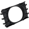 CHRYSLER 300 15-22 FRONT BUMPER GRILLE MOLDING, Black, Adaptive Cruise Control Bezel, Type 1