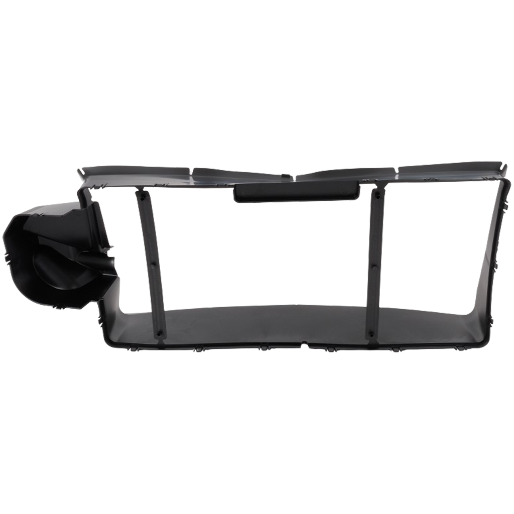 EXPLORER 20-22 FRONT UPPER VALANCE, Textured, Air Deflector