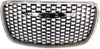 CHRYSLER 300 15-21 GRILLE, Alloy, Silver Gray Shell, w/ Gloss Black Insert