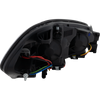 IMPALA 06-13/IMPALA LIMITED 14-16/MONTE CARLO 06-07 HEAD LAMP RH AND LH, Lens and Housing, Halogen, Black Bezel, 2-Piece