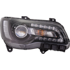 CHRYSLER 300 18-22 HEAD LAMP RH, Assembly, Halogen, Black Interior