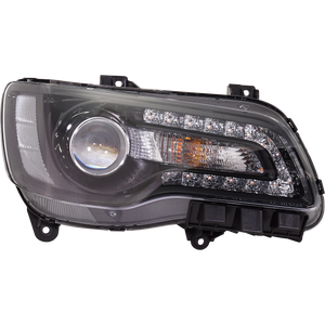 CHRYSLER 300 18-22 HEAD LAMP RH, Assembly, Halogen, Black Interior