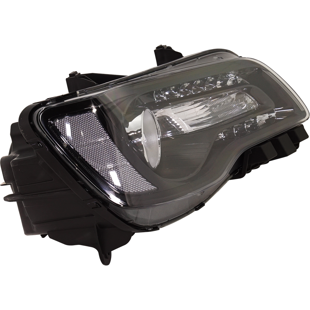 CHRYSLER 300 18-22 HEAD LAMP RH, Assembly, Halogen, Black Interior