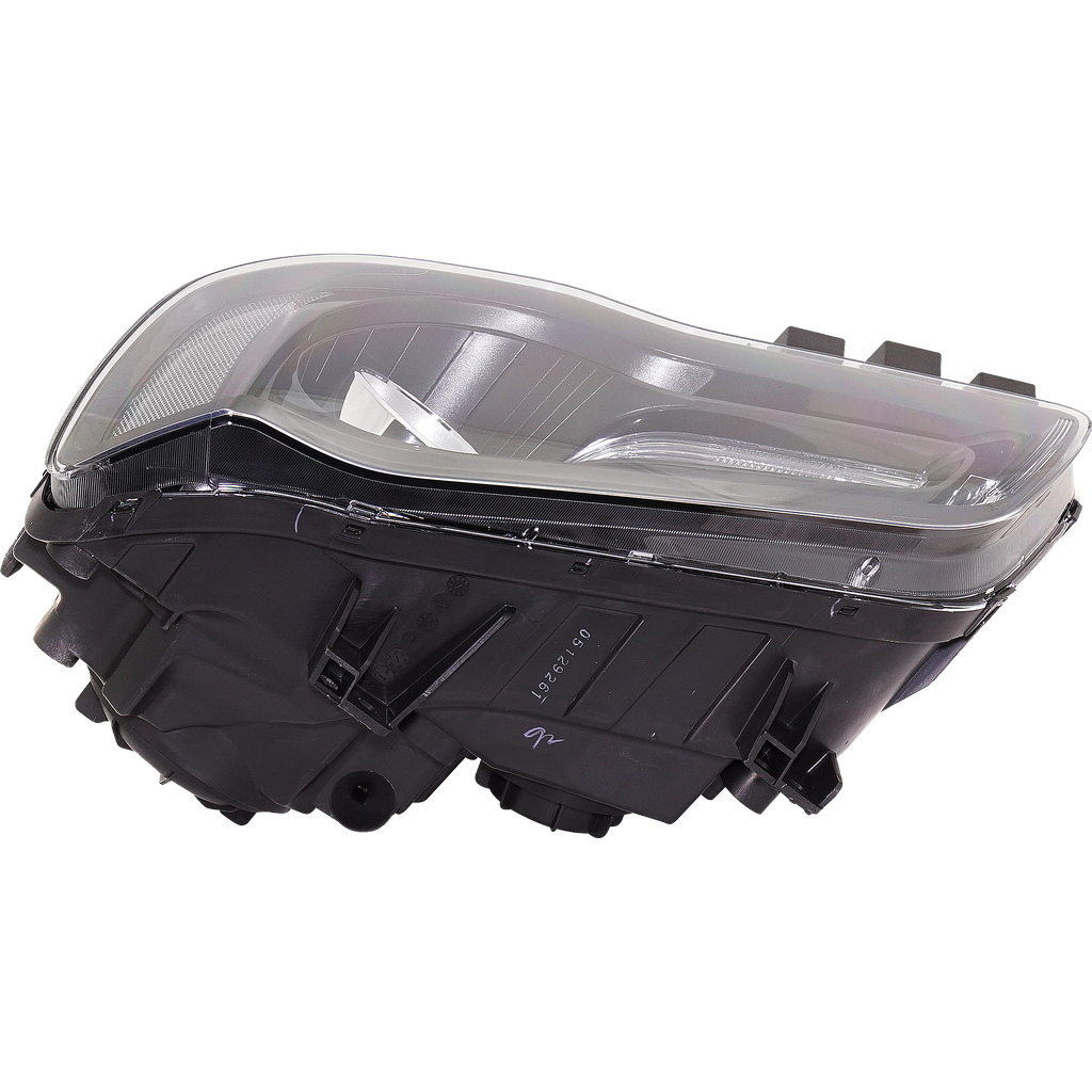 CHRYSLER 300 18-22 HEAD LAMP LH, Assembly, Halogen, Black Interior