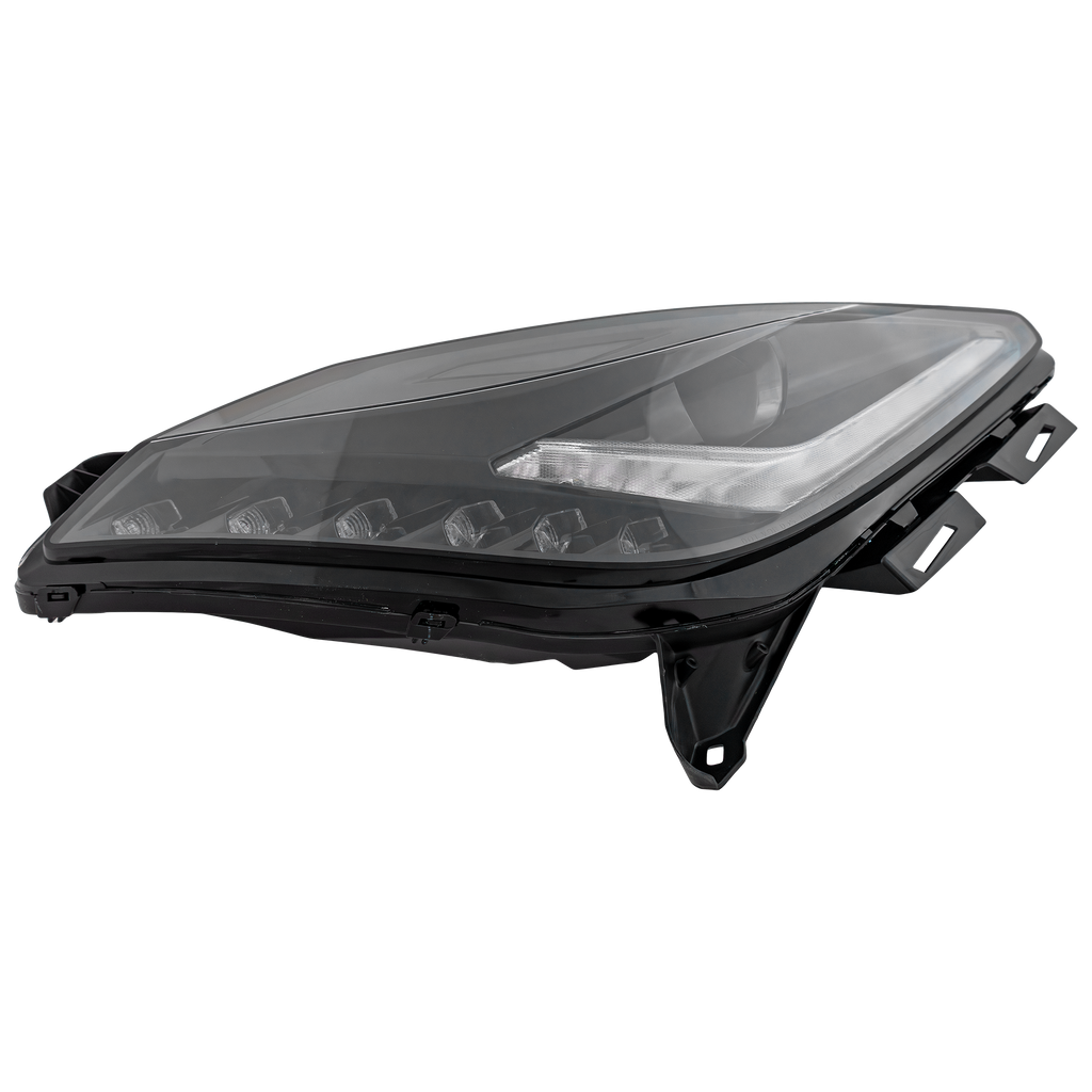 CORVETTE 14-19 HEAD LAMP RH, Assembly, HID, w/ HID Kit, Convertible/Coupe