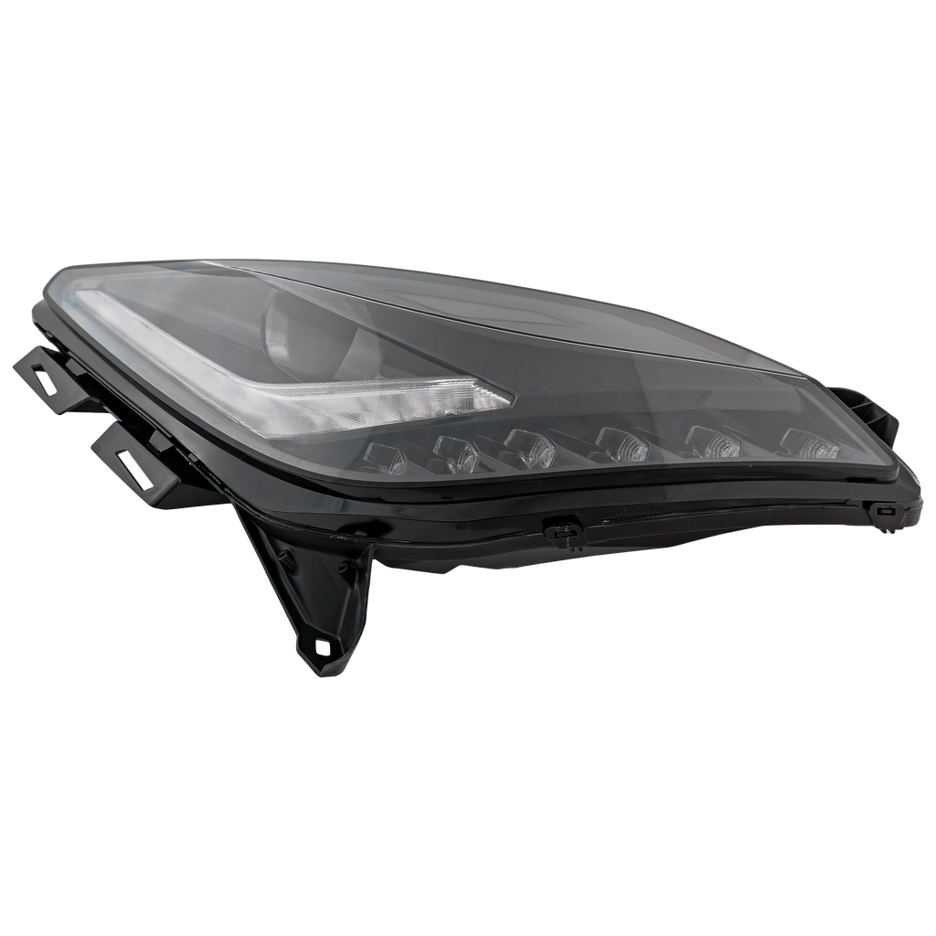 CORVETTE 14-19 HEAD LAMP LH, Assembly, HID, w/ HID Kit, Convertible/Coupe