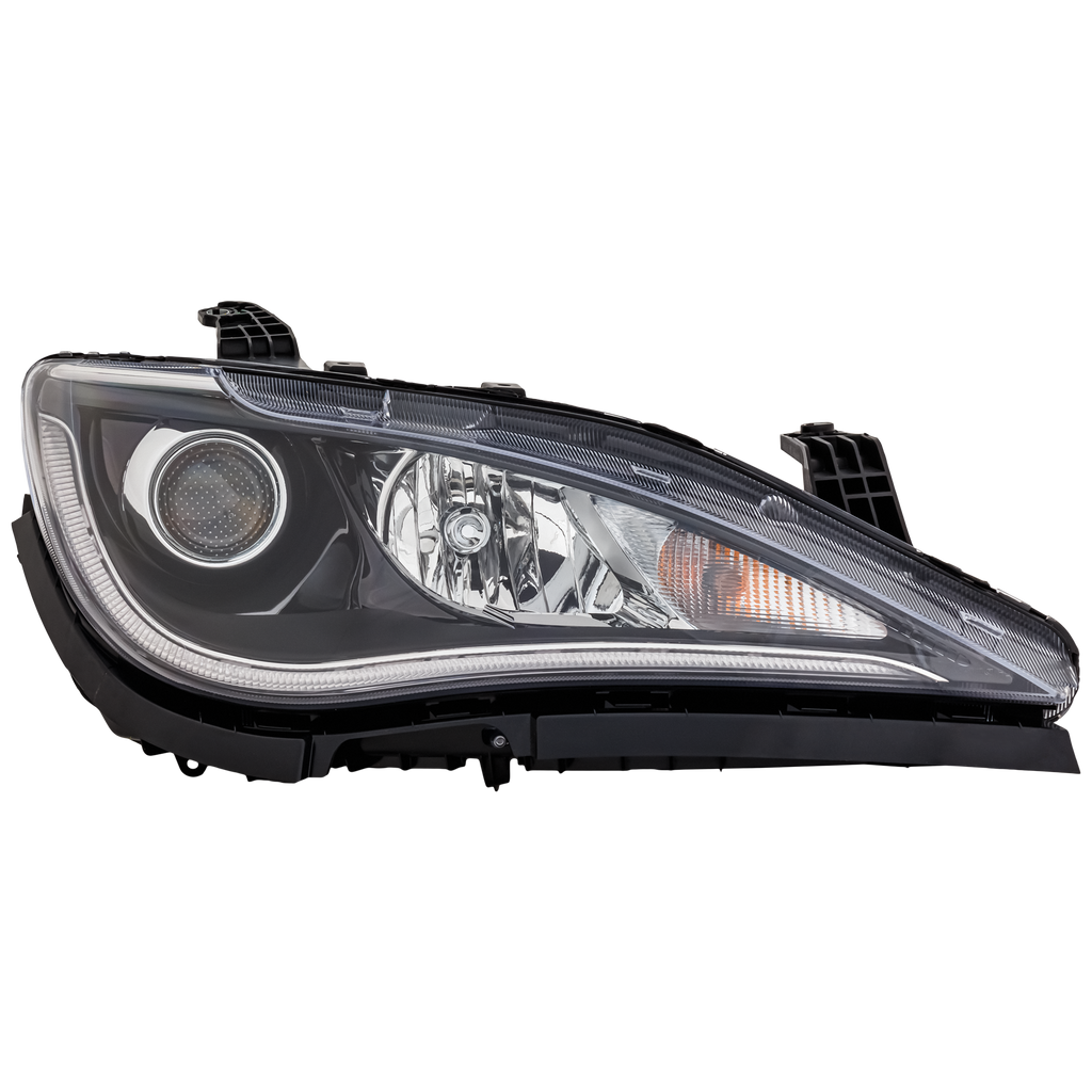PACIFICA 17-20 HEAD LAMP RH, Assembly, Halogen, Hybrid Model, Chrome Interior, w/ Quad Lamps - CAPA