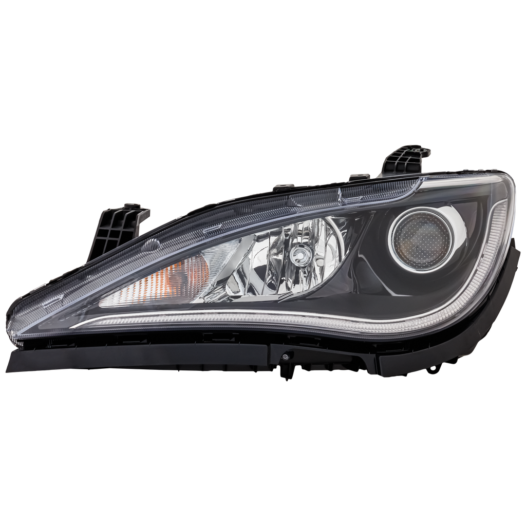 PACIFICA 17-20 HEAD LAMP LH, Assembly, Halogen, Hybrid Model, Chrome Interior, w/ Quad Lamps - CAPA