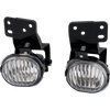 MALIBU 97-03 FOG LAMP RH AND LH, Assembly, Halogen, Clear Lens